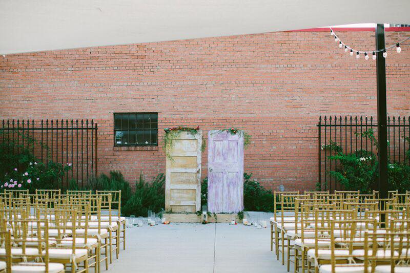 blank canvas wedding venue in dallas