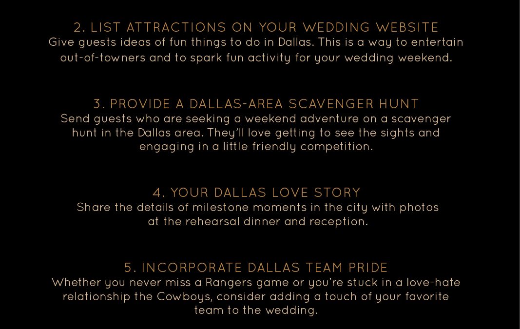Make the most of your Dallas Wedding Venue | The Empire Room